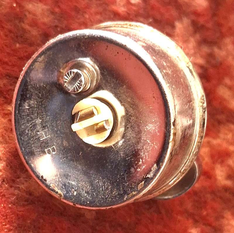 Vintage Byron Table Lighter with Glass Base