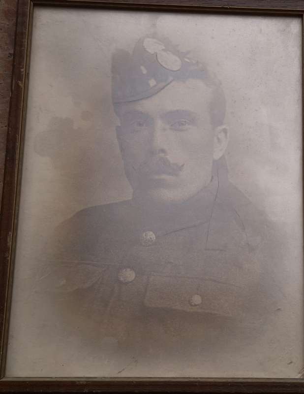Framed Portrait Soldier