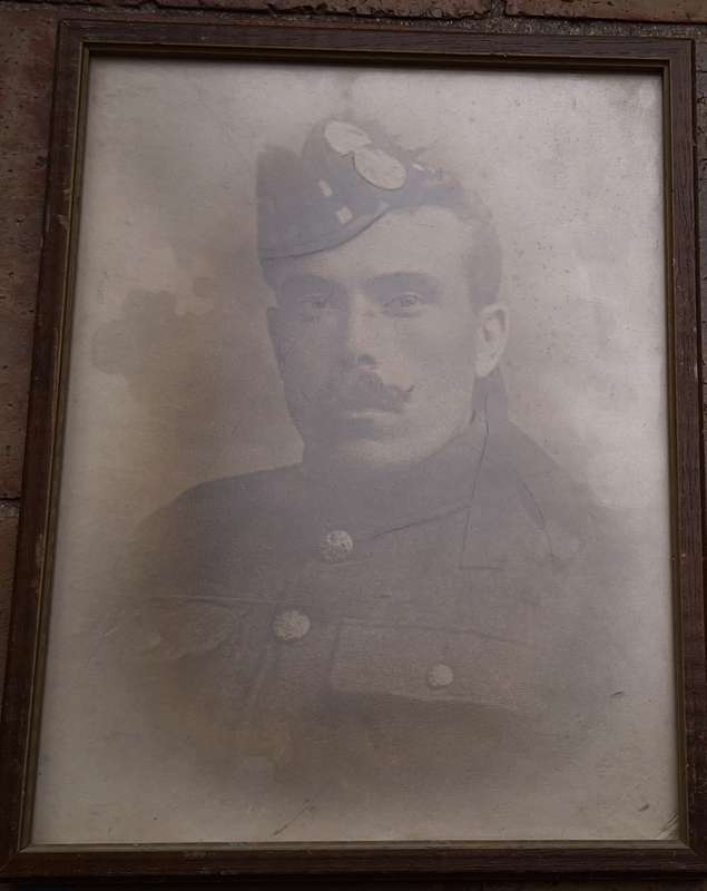 Framed Portrait Soldier