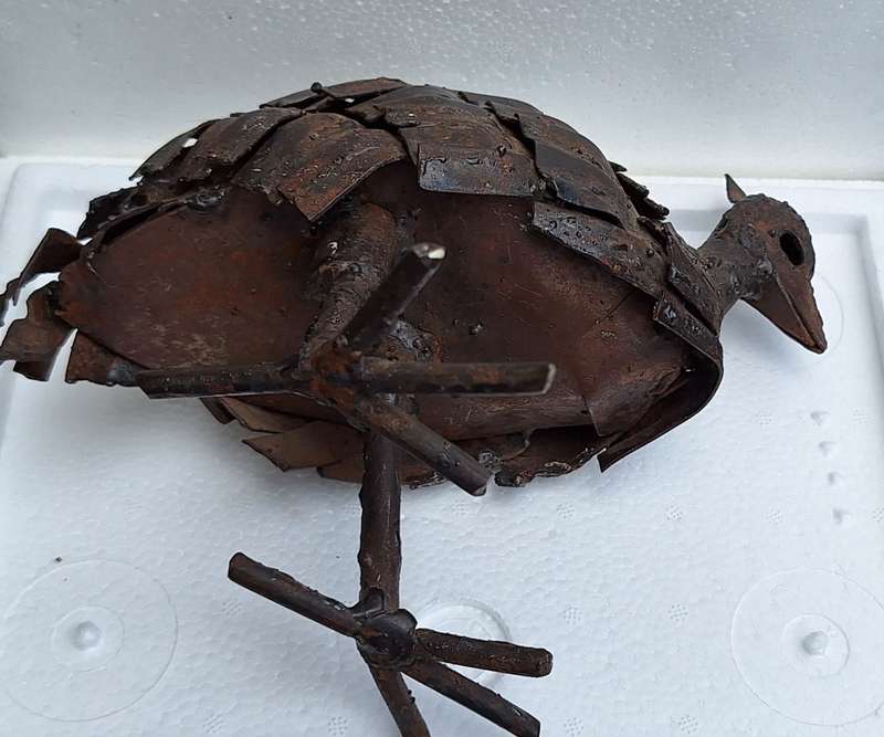 Metal Guinea Fowl