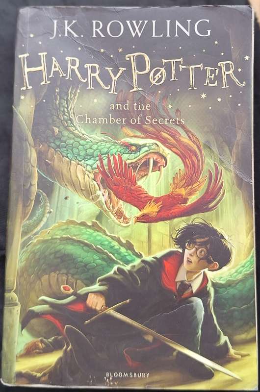 Harry Potter and the Chamber of Secrets by J K Rowling Paperback