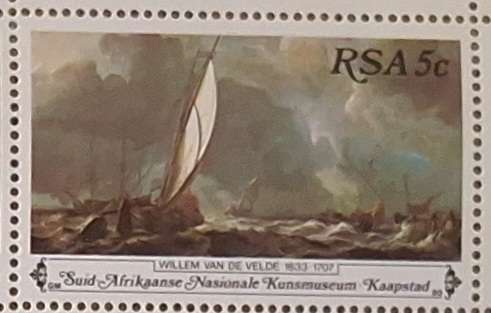 RSA 1980 5c Mint Sheet of 25 stamps