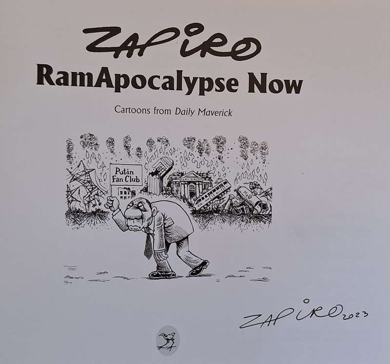 RamApocalypse Now by Zapiro Paperback  2023 Signed