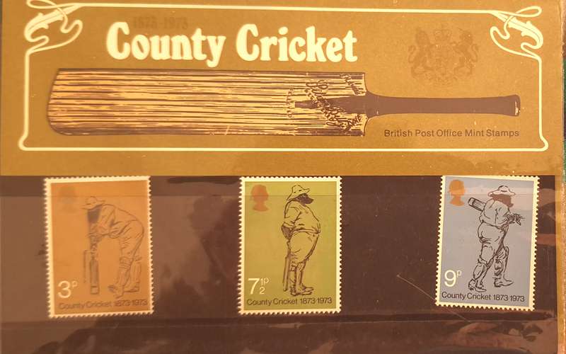 GB 1973 County Cricket Presentation Pack No. 51 Set of 3 Mint stamps