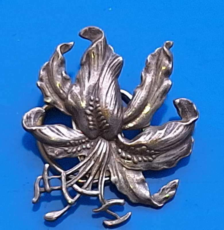 Orchid Scarf Ring