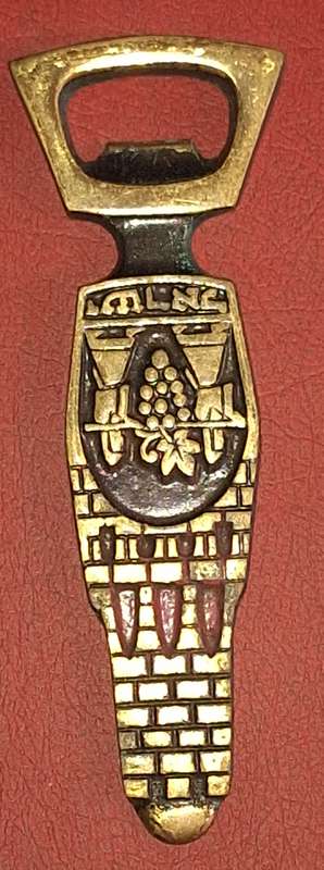 Metal Bottle Opener Made in Israel