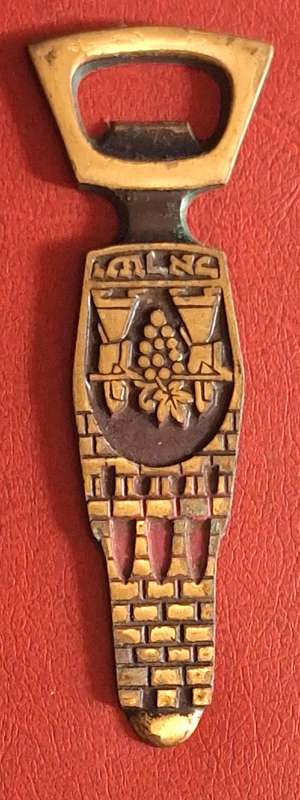 Metal Bottle Opener Made in Israel