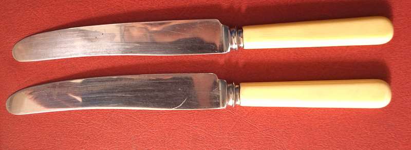 Vintage Table Knives by Harris Miller & Co Sheffield