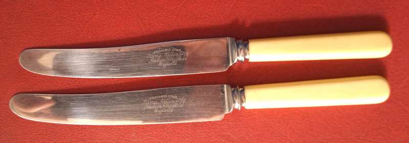 Vintage Table Knives by Harris Miller & Co Sheffield