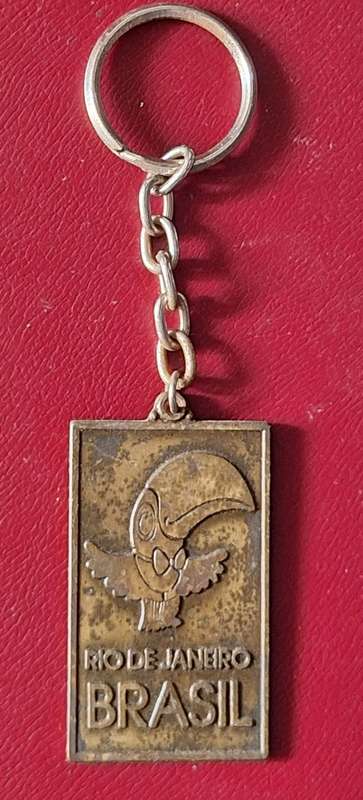 Collectable Key Ring Cassino Atlantico Rio de Janeiro Brasil