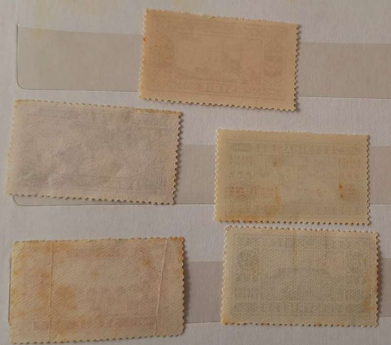 Syria Post 1920 Mixed Lot of 5 Used and Unused