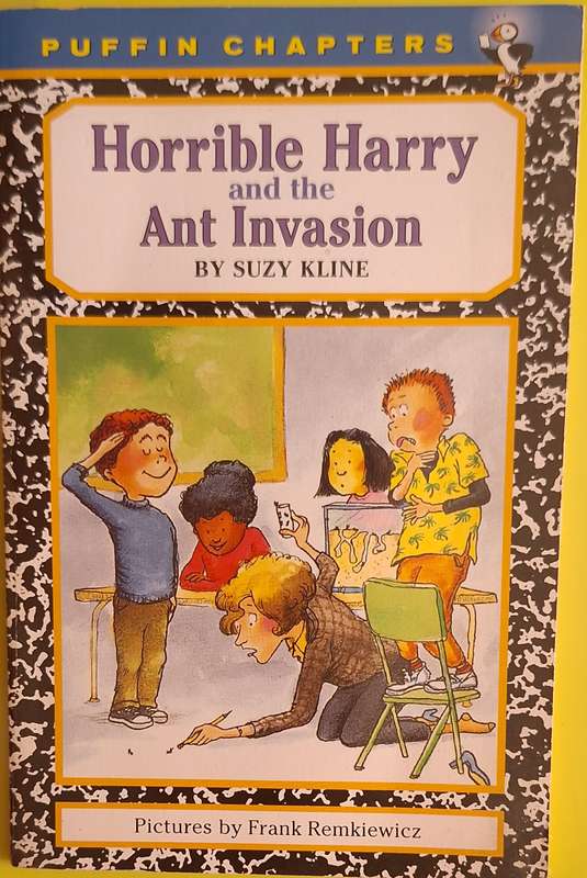 Horrible Harry and the Ant Invasion by Suzy Kline Paperback