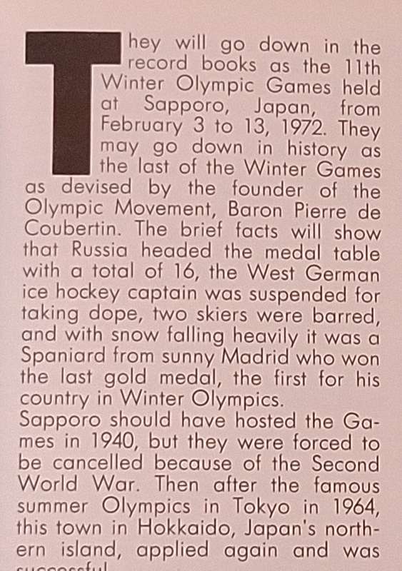 Munchen72 and Sapporo72 Hardcover German Edition