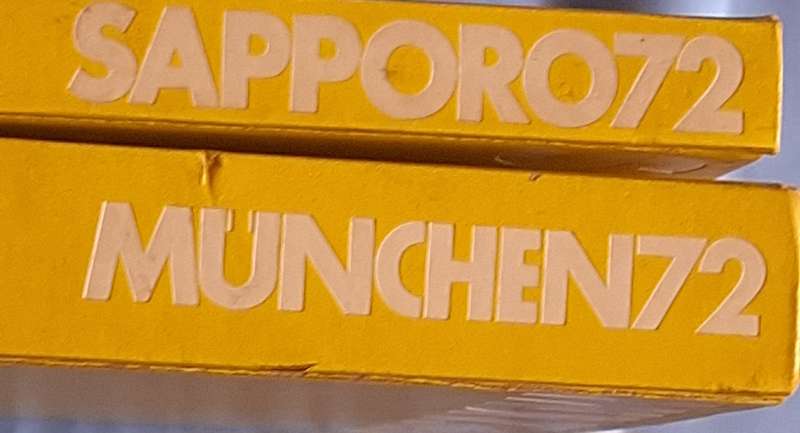 Munchen72 and Sapporo72 Hardcover German Edition