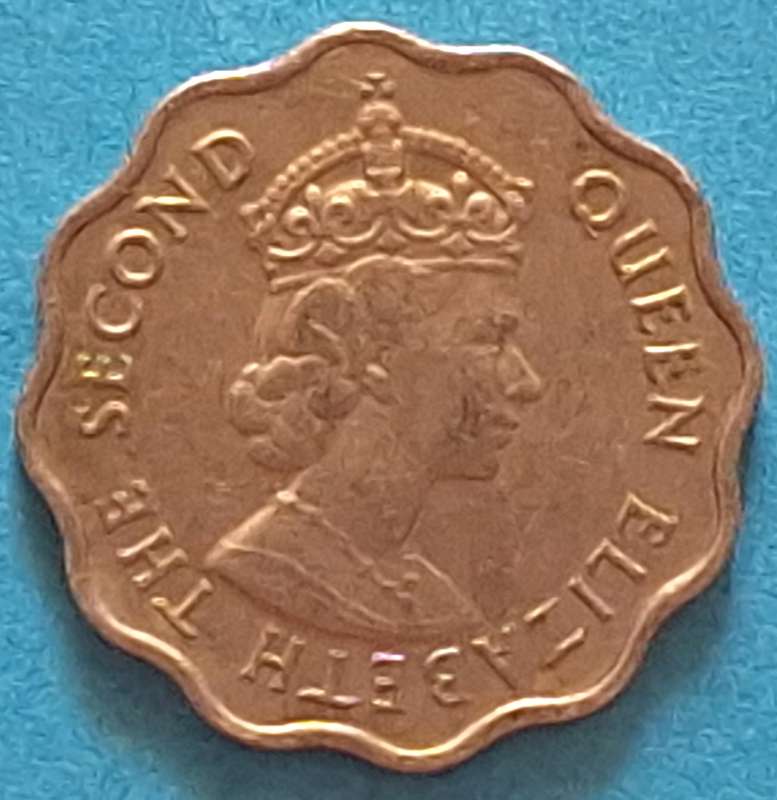 Mauritius 1971 Elizabeth II 10 cent Copper-nickel