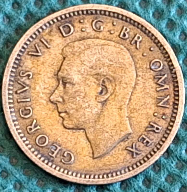 United Kingdom, British Overseas Territories and Crown Dependencies 1938 3 Pence Silver