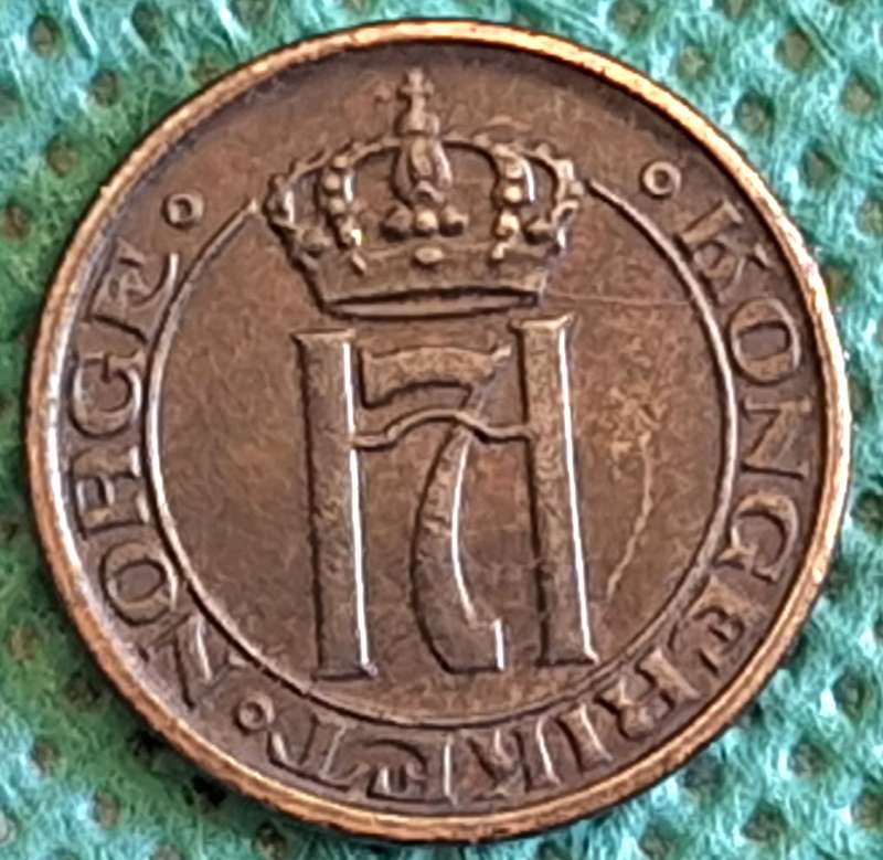 Norway 1951 1 ore Bronze