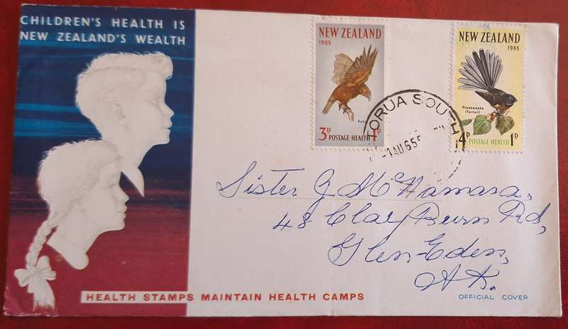 New Zealand 1965 Health Issue FDC