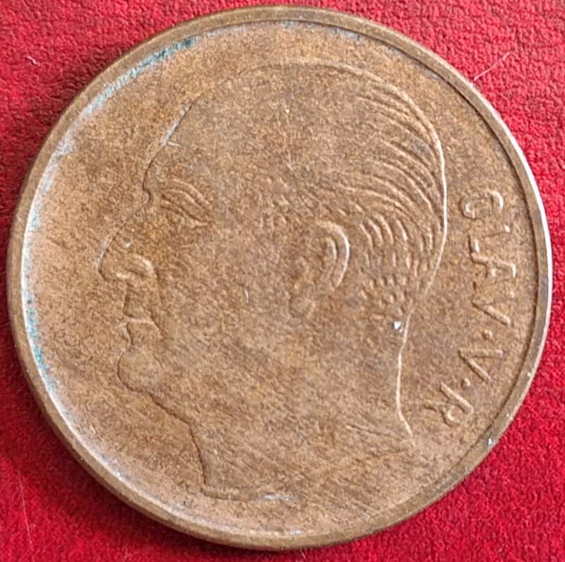 Norway 1958 Olav V 5 Ore Bronze