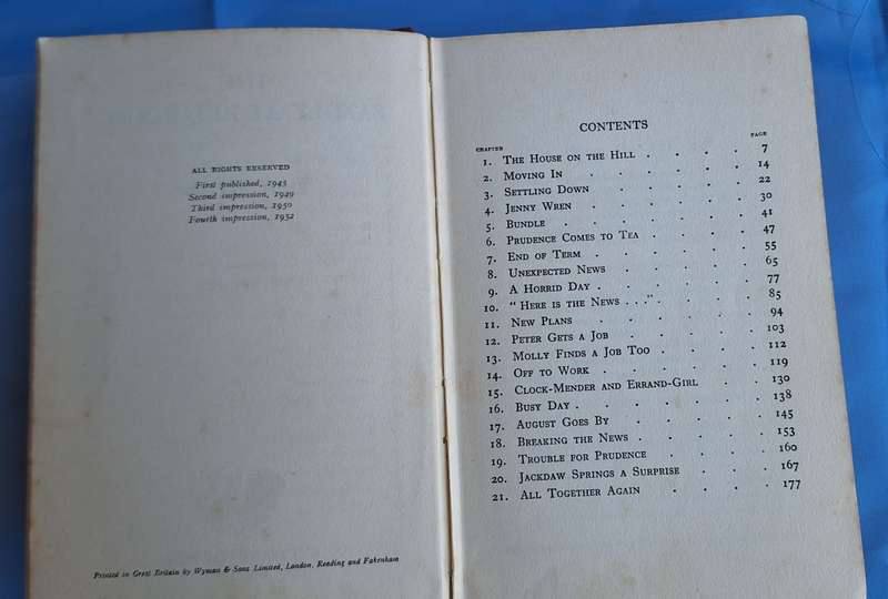 The Family at Red-Roofs by Enid Blyton Hardcover 1952 Fourth Impression