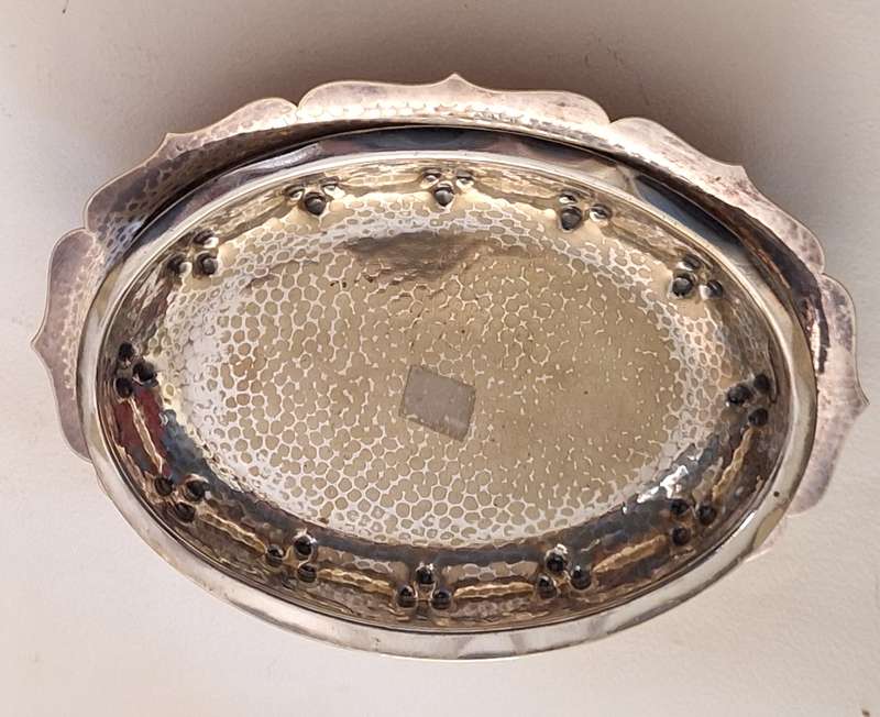 Vintage Princes Plate Three Piece Lidded Oval Serving Dish with Drip Tray by Mappin & Webb