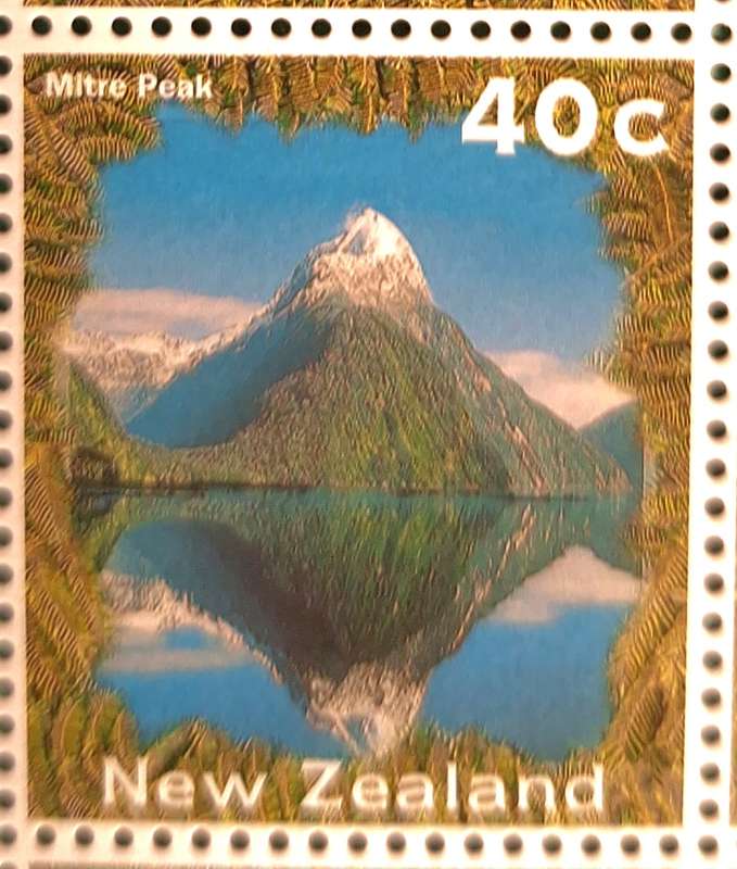 New Zealand 1996 Southpex '96 Mint Miniature Sheet Mitre Peak