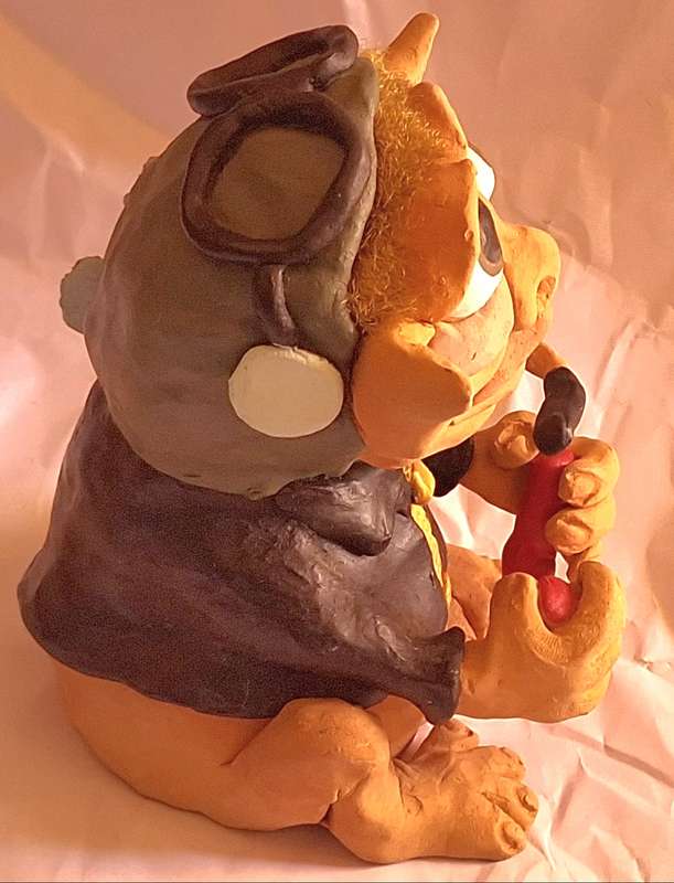Clay Troll Ornament Handcrafted Wendy's Way