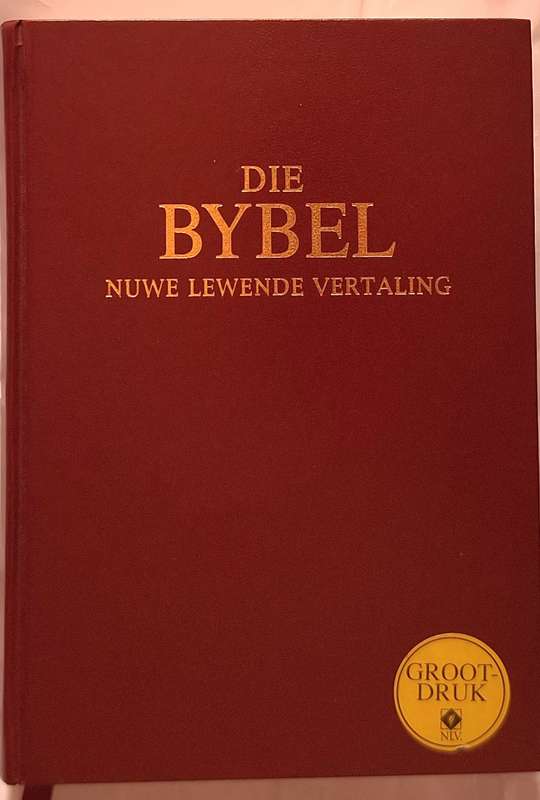 Die Bybel Nuwe Lewende Vertaling Groot Druk Hardeband