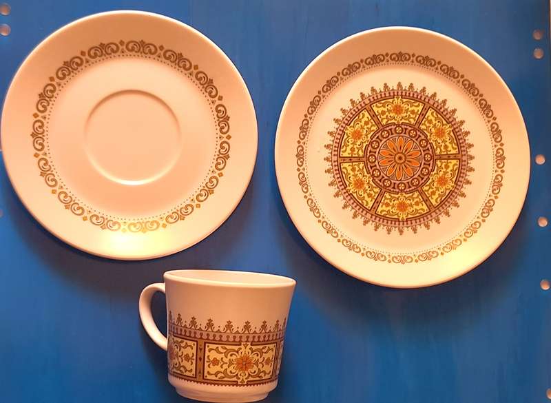 Retro Noritake Progression Provincial Trio