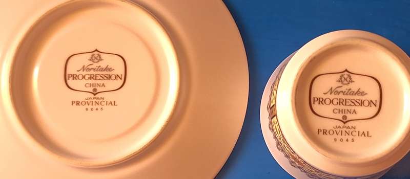 Retro Noritake Progression Provincial Duo