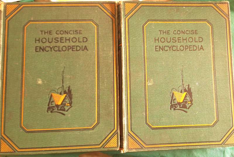 The Concise Household Encyclopedia Vol 1 and Vol 2 Ed J A Hammerton Hardcover