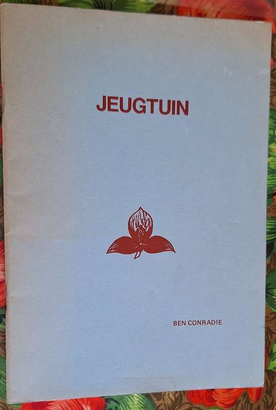 Jeugtuin deur Ben Conradie Geteken