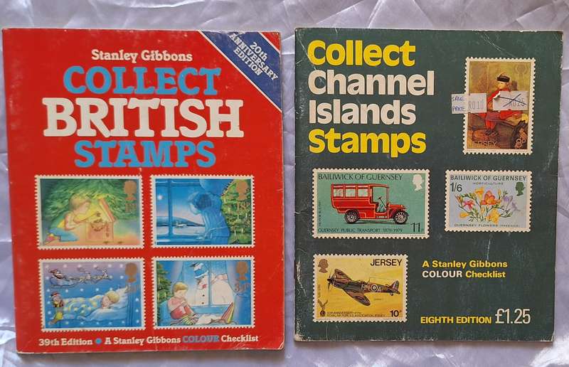 2 x Stanley Gibbons Collect British Stamps 1987 and Collect Channel Islands Stamps 1979