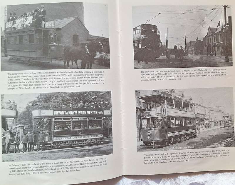 Yesterday's Wirral (Birkenhead, Prenton & Oxton) by Ian & Marilyn Boumphrey Softcover 1981