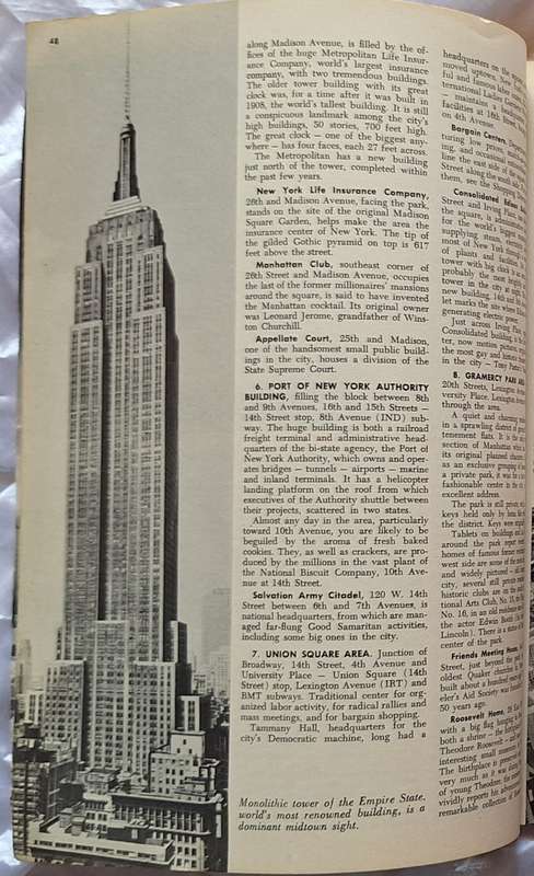 Travel Series: A Complete Guide to New York City by Andrew Hepburn 1956