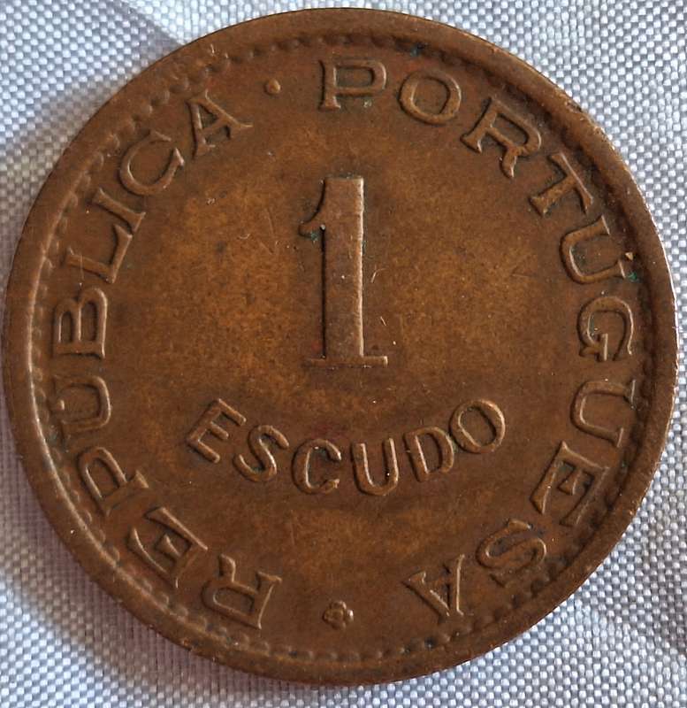 Mozambique 1963 1 Escudo Bronze