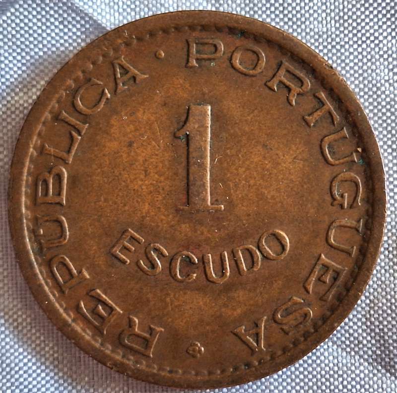 Mozambique 1963 1 Escudo Bronze