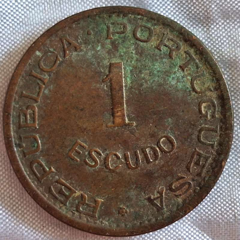 Mozambique 1968 1 Escudo Bronze