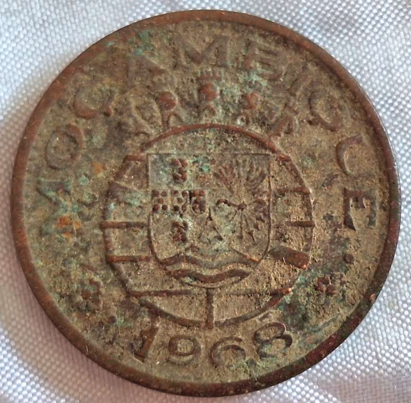 Mozambique 1968 1 Escudo Bronze
