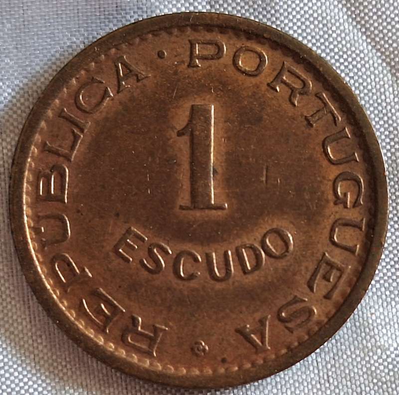 Mozambique 1963 1 Escudo Bronze
