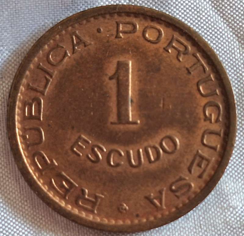 Mozambique 1963 1 Escudo Bronze