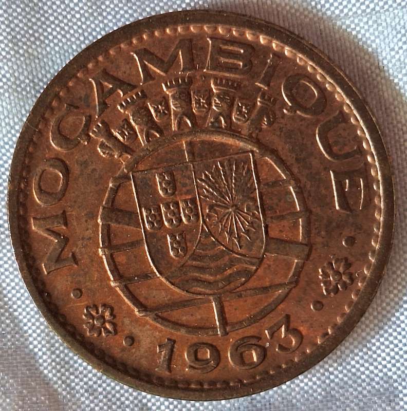 Mozambique 1963 1 Escudo Bronze