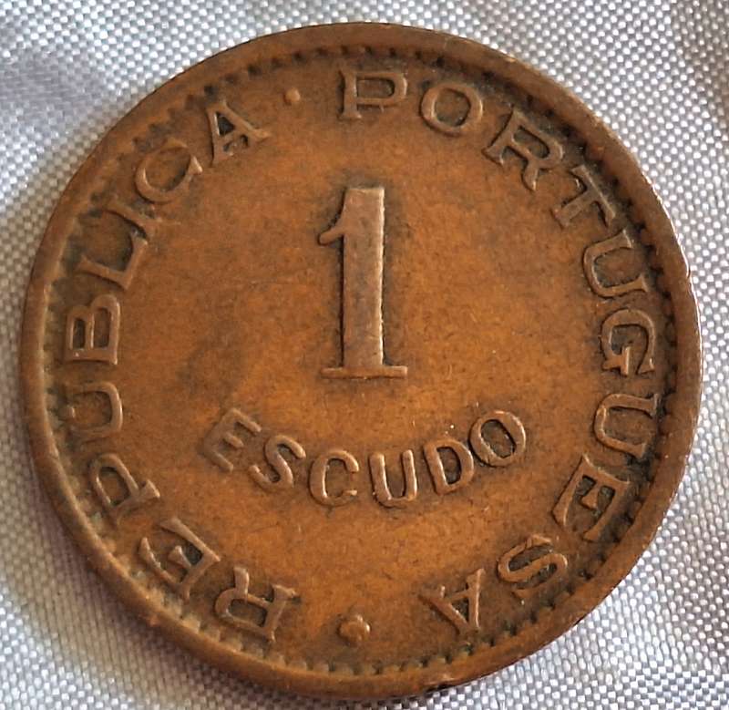 Mozambique 1957 1 Escudo Bronze