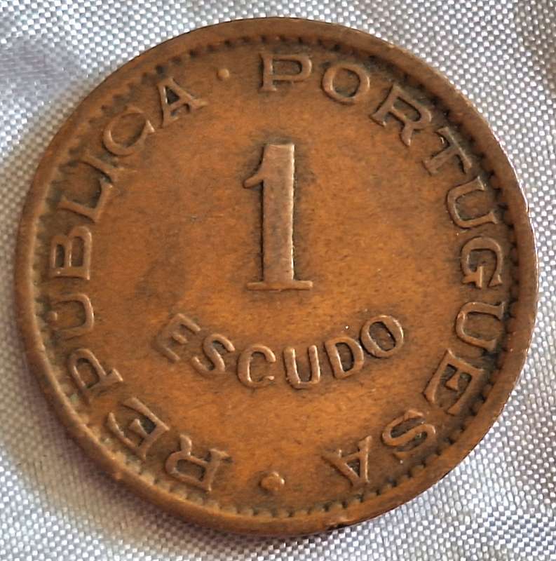 Mozambique 1957 1 Escudo Bronze