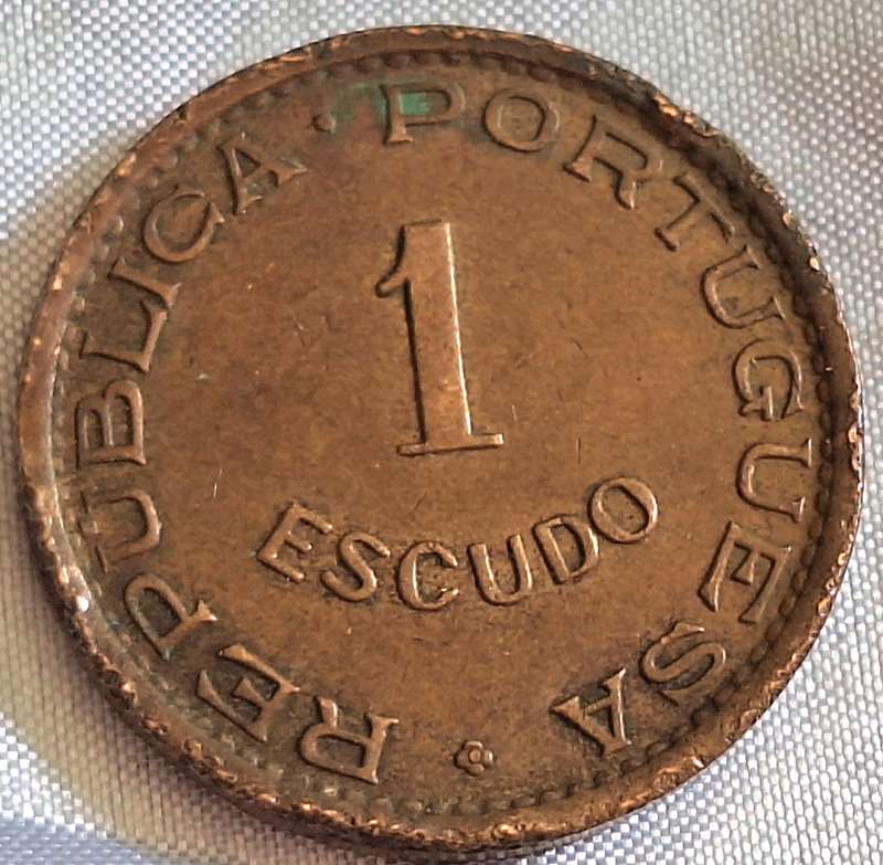 Angola 1963 1 Escudo Bronze