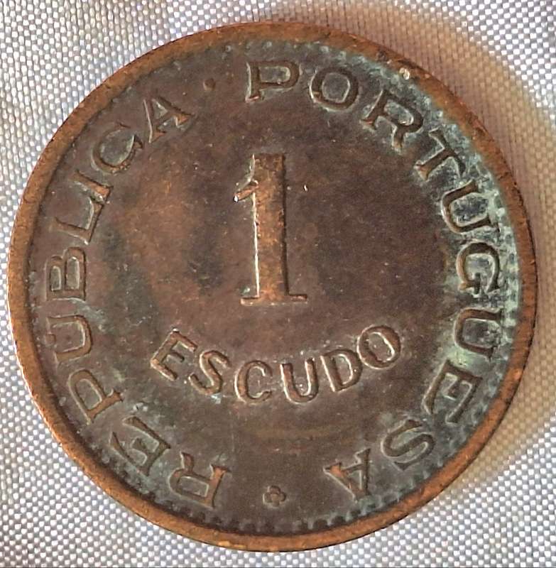 Angola 1963 1 Escudo Bronze