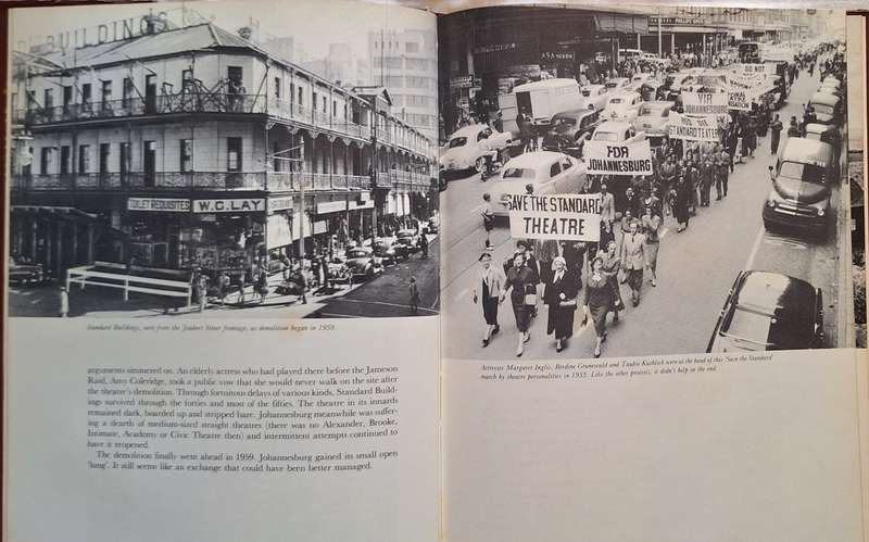 Lost Johannesburg by Arnold Benjamin Hardcover 1979 Inscribed by Author