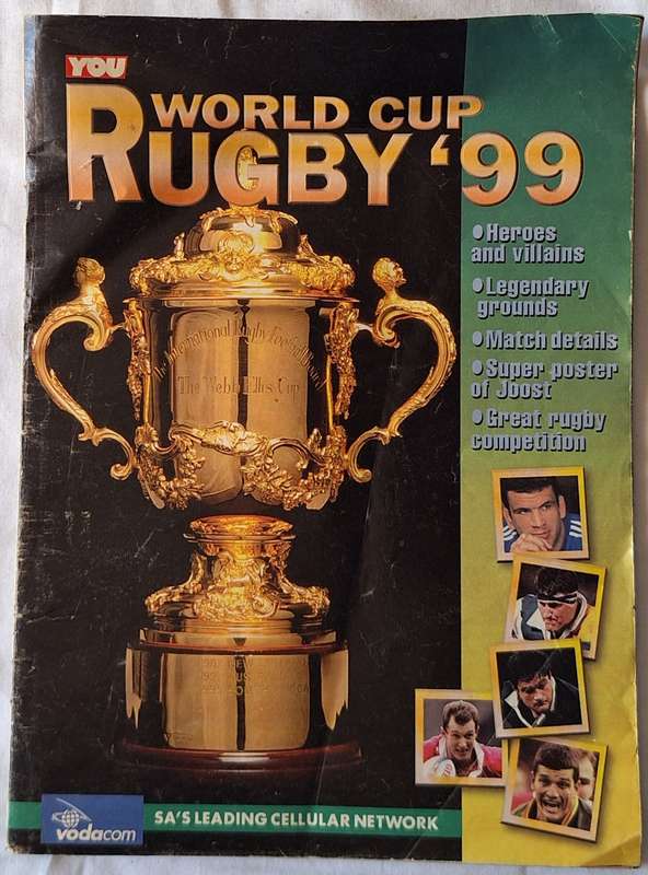Rugby World Cup '99 You Supplement written by Dana Snyman and Newspaper Cuttings