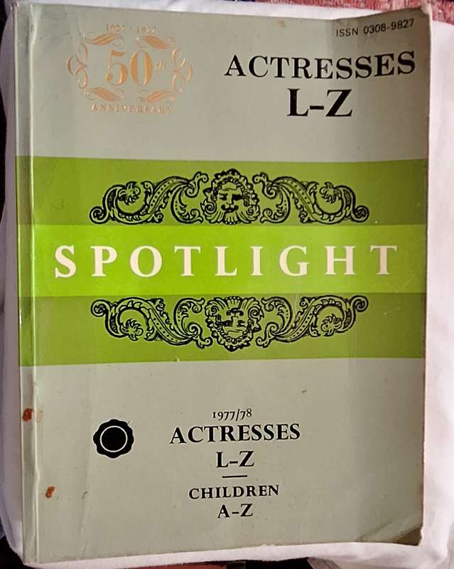 Spotlight 1977/78 Edition Actresses (A-K) and (L-Z) Paperback