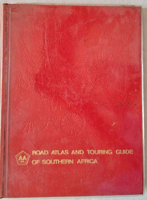 AA Road Atlas and Touring Guide of Southern Africa Hardcover 1974 Revised Fourth Edition